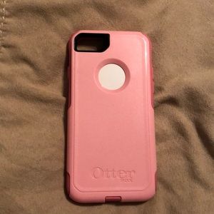 Pink iPhone 7 case. This price is for both cases